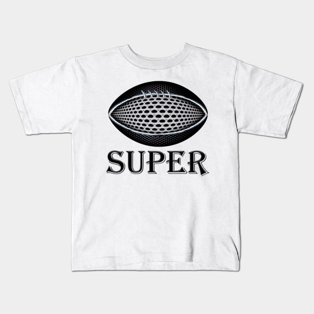 super bowl Kids T-Shirt by alialbadr